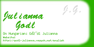 julianna godl business card